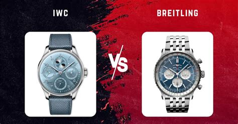 IWC vs. Breitling: Navigating the Skies and Seas with